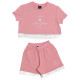 Target Παιδικό σετ Girls Crop Top & Shorts Single Jersey ''Cherry'' Set